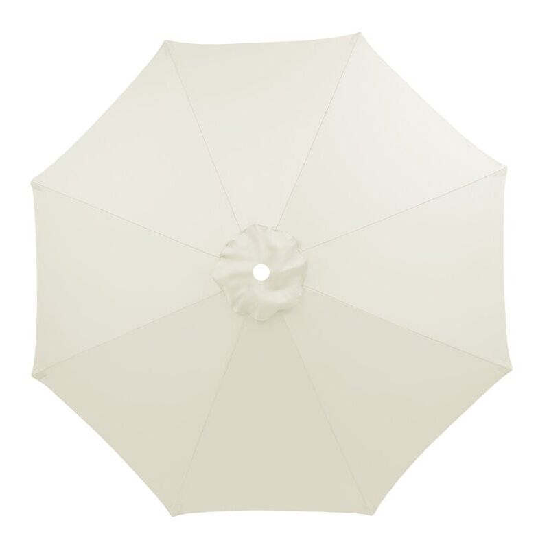 foto del prodotto tettuccio sostitutivo per ombrellone da patio grande 10 piedi 8 stecche per tavolo da esterno, ombrellone aftermarket per cortile, giardino,