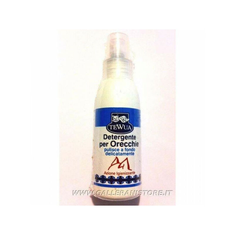 foto del prodotto tewua lozione detergente per orecchie 100ml