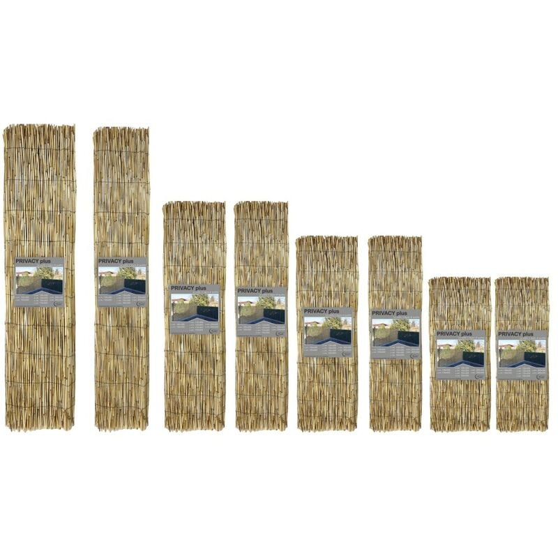 foto del prodotto tex family arella privacy plus in bamboo canniccio arelle canne per recinzione ombra in 8 misure cm. 150x500