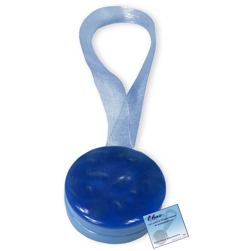 foto del prodotto tex family calamita ferma tenda elena azzurro calamite per tende fermatende madreperla