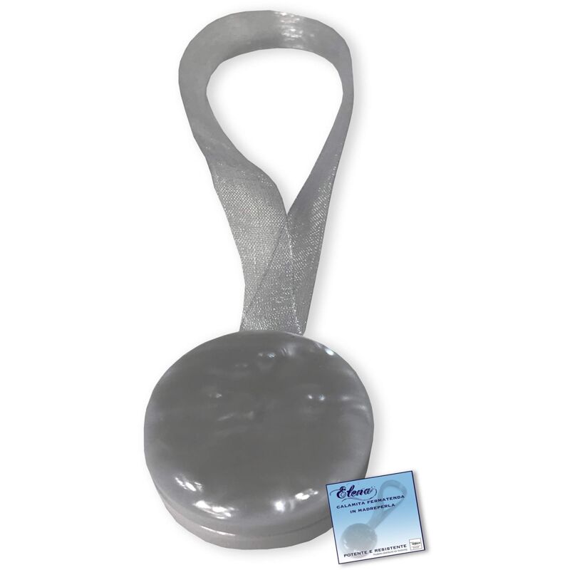 foto del prodotto tex family calamita ferma tenda elena grigio calamite per tende fermatende madreperla