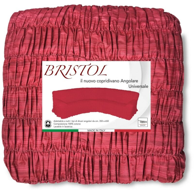 foto del prodotto tex family copridivano angolare universale bristol bord unito