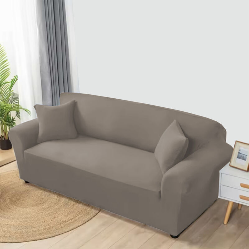 foto del prodotto tex family copridivano flash tortora elasticizzato ad alta vestibilit 1 posto da cm. 80 a 120
