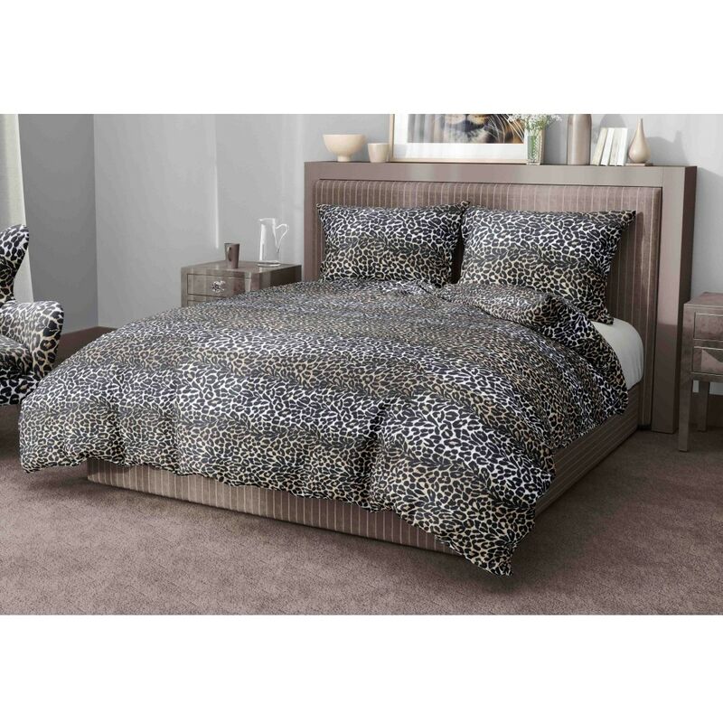 foto del prodotto tex family copripiumino maculato leopardato sexi safari cm. 250x200