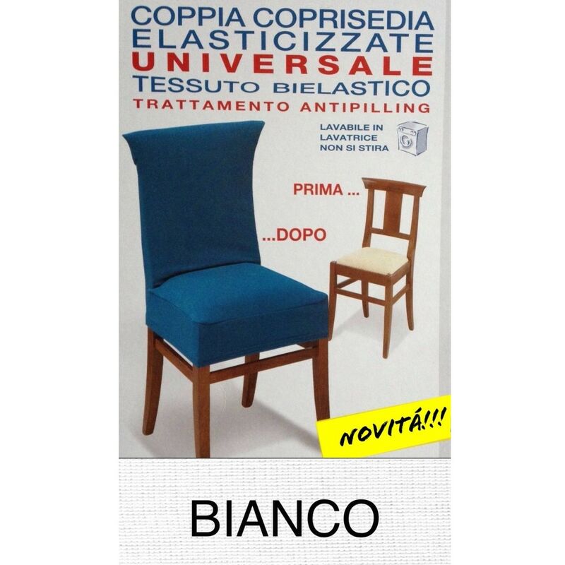 foto del prodotto tex family coprisedia elasticizzato new york intero bianco