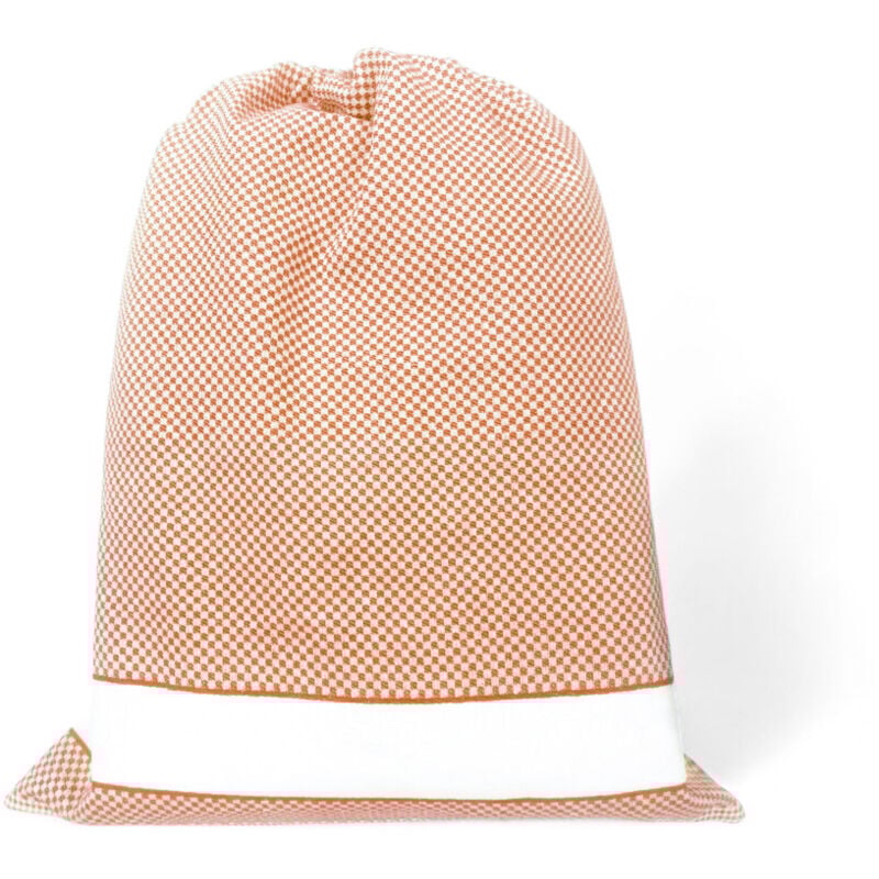 foto del prodotto tex family easyzip sacca asilo con nome tela aida da ricamare sacca in puro cotone, disponibile in 9 colori, resistente e made in italy