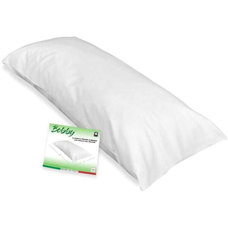 foto del prodotto tex family federa bobby una piazza e mezza misura cm. 55 x 140 bianco