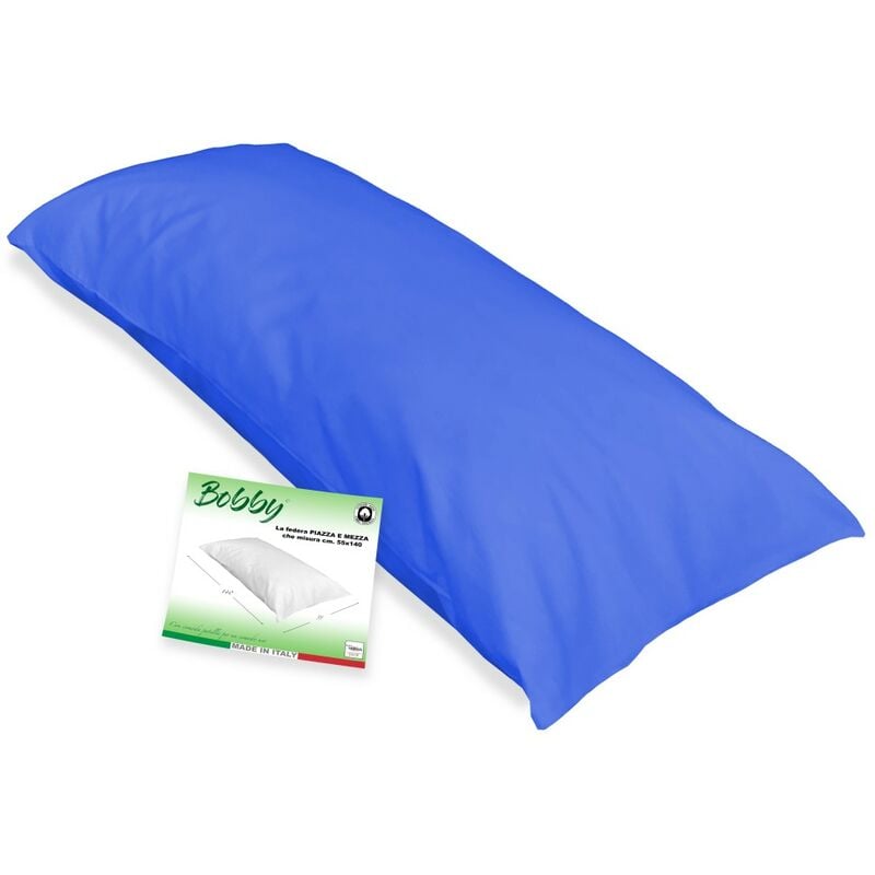 foto del prodotto tex family federa bobby una piazza e mezza misura cm. 55 x 140 bluette