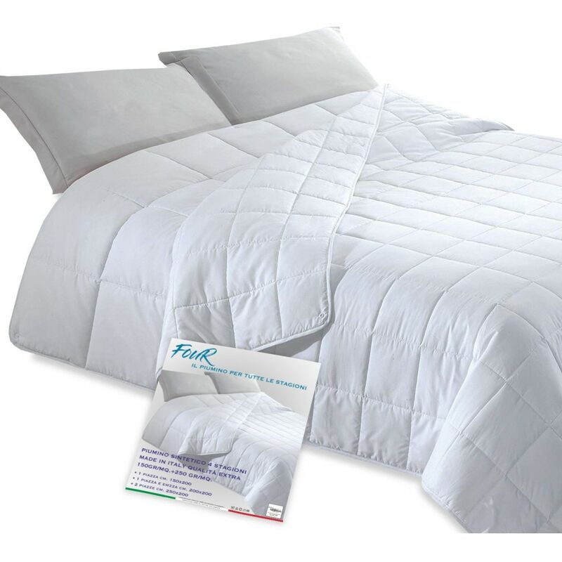 foto del prodotto tex family piumino sintetico 4 stagioni four made in italy qualit extra 150gr mq. 250 gr mq. 1 piazza