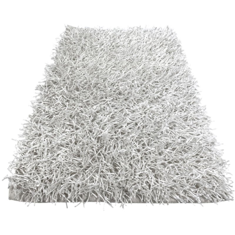 foto del prodotto tex family tappeto shaggy bianco moderno tutte le misure cm. 160x230