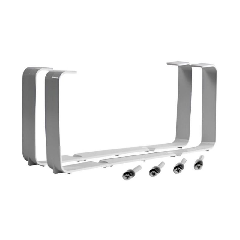 foto del prodotto tezeta coppia staffe fissaggio 22x90 per tubo rettangolare di aspirazione cappa bv229