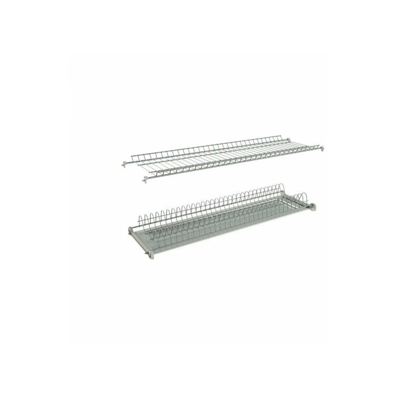 foto del prodotto tezeta scolapiatti incasso pensili da 60 cm. con telaio alluminio regolabile