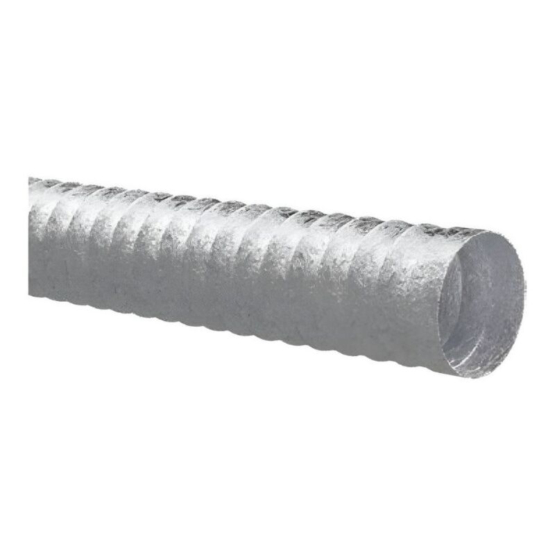 foto del prodotto tezeta tubo flessibile in alluminio tondo di aspirazione cappa diametro 152 mm bvtfa1521500