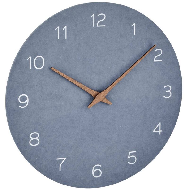 foto del prodotto tfa dostmann 60.3054.06 quarzo orologio da parete 297 mm x 45 mm blu