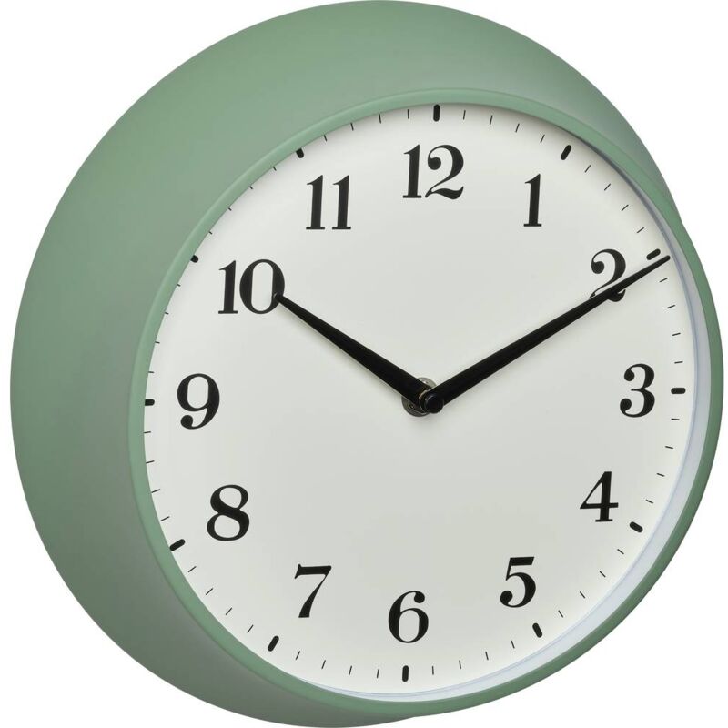 foto del prodotto tfa dostmann 60.3540.04 radiocontrollato orologio da parete 270 mm x 82 mm x 270 mm verde