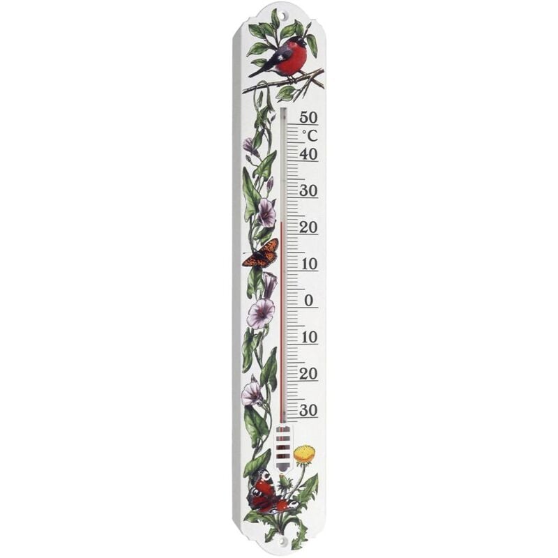 foto del prodotto tfa dostmann analoges innen au en thermometer termometro bianco, verde 12.3040.21