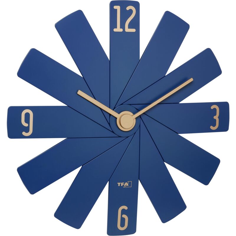 foto del prodotto tfa dostmann clock de orologio da parete analogico in scatola 60.3020.06, movimento silenzioso, esclusivo da montare, accessorio per la casa,