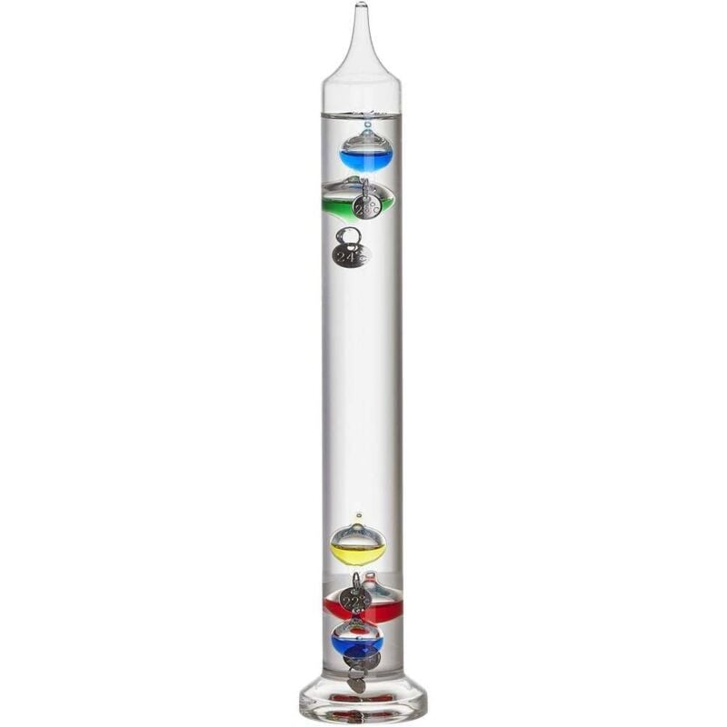foto del prodotto tfa dostmann fl ssigkeitsthermometer galileo galilei termometro trasparente 18.1018.01.54
