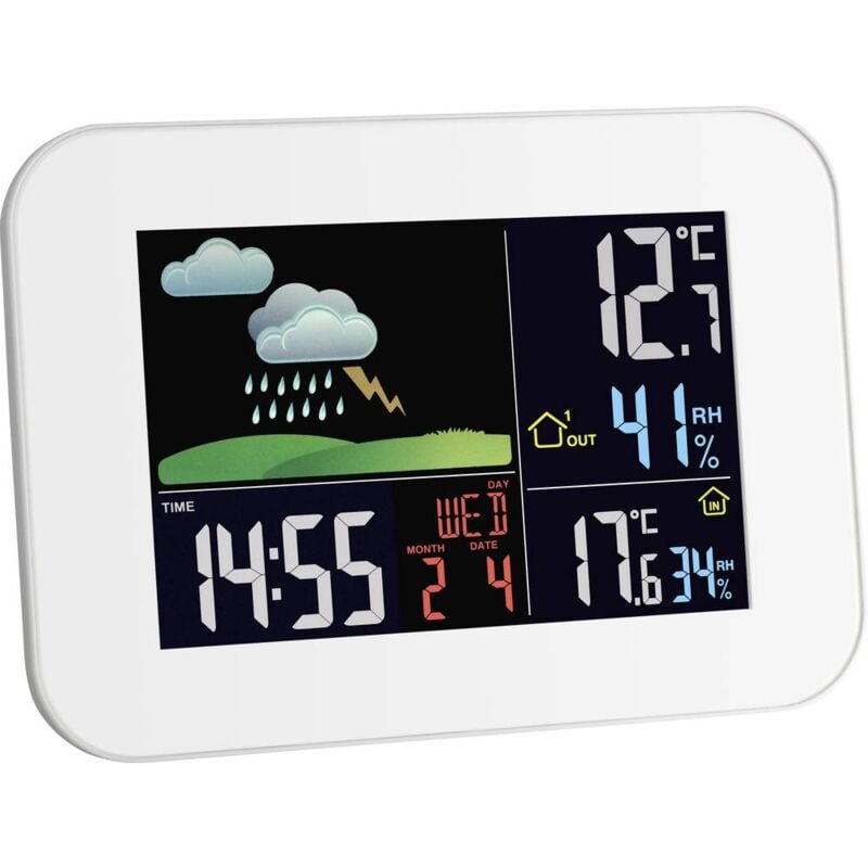 foto del prodotto tfa dostmann primavera 35.1136.02 stazione meteo digitale senza fili previsione per 12 24 ore numero di sensori max.