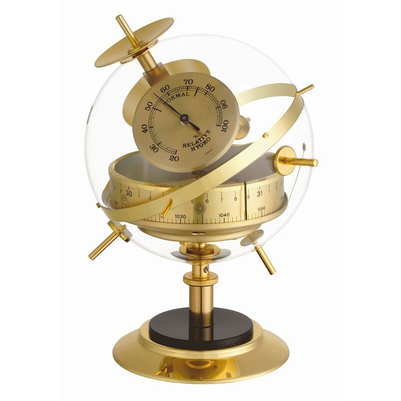 foto del prodotto tfa dostmann stazione meteo analogica sputnik, 20.2047.52, con termometro, igrometro e barometro, realizzata a mano, per previsioni meteo, made in