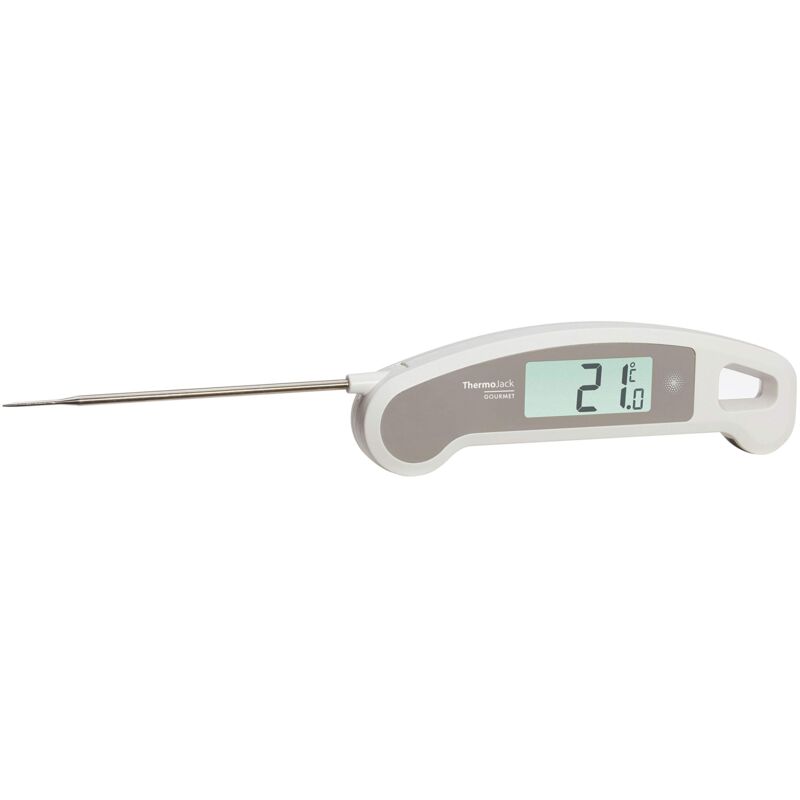 foto del prodotto tfa dostmann termometro da cucina, thermo jack, 30.1060.02, per barbecue o termometro per carne, termometro a inserimento, misurazione rapida, con