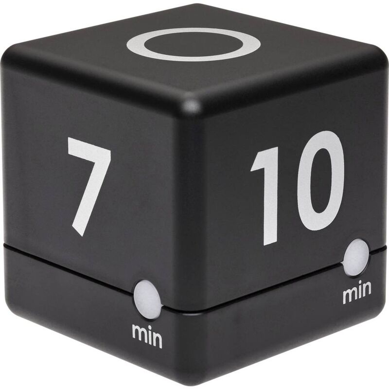 foto del prodotto tfa dostmann timer cube timer nero digitale