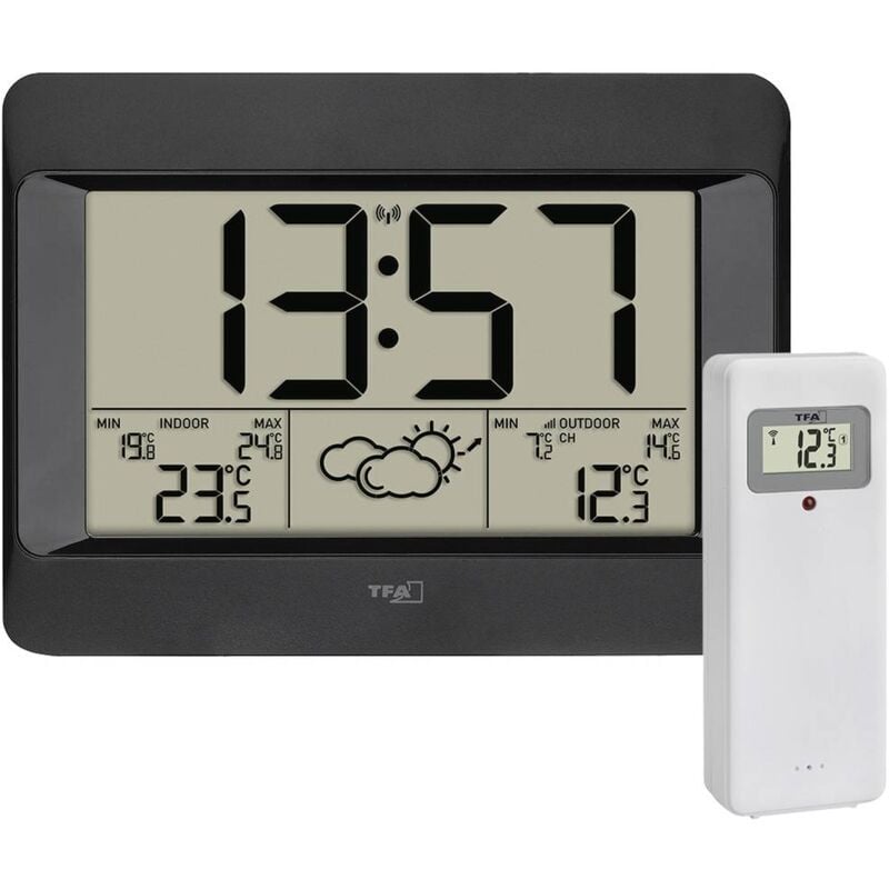foto del prodotto tfa dostmann zeno 35.1163.01 stazione meteo digitale senza fili numero di sensori max. 3