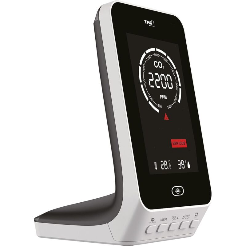 foto del prodotto tfa rivelatore de qualit de qualit dell aria interna dostmann airco2ntrol up co2 b ricondizionato 