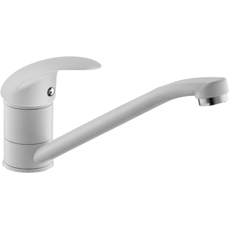 foto del prodotto th o miscelatore per lavello bianco essebagno