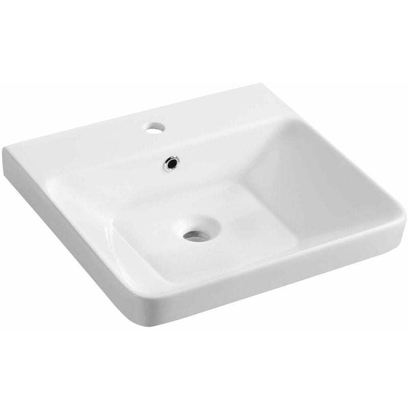foto del prodotto thalie lavabo da mobile 50x46 cm, bianco th11050 sapho