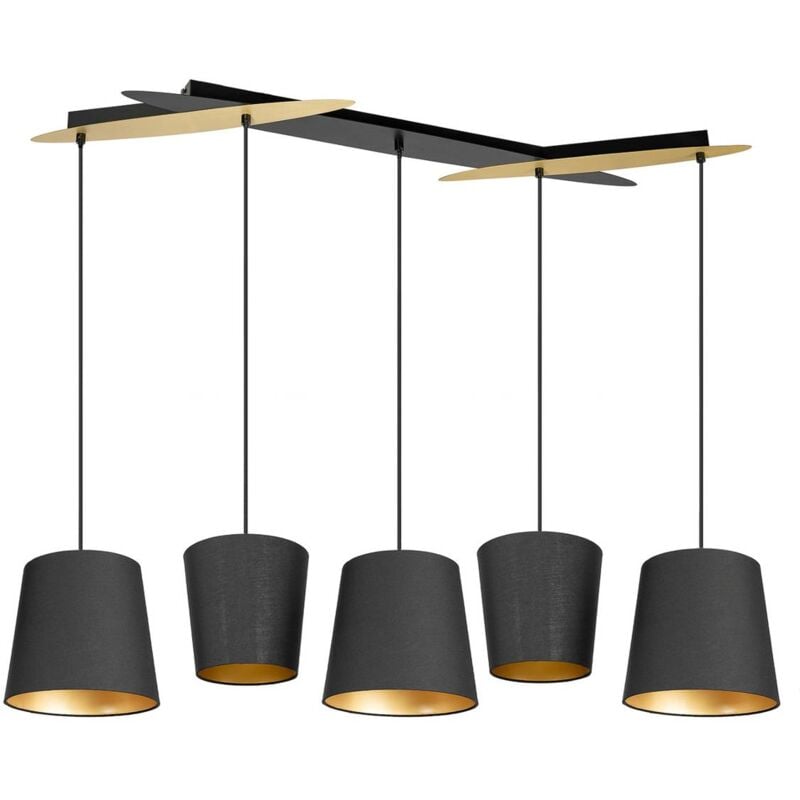 foto del prodotto thamila' in nero da tessuto - lucande