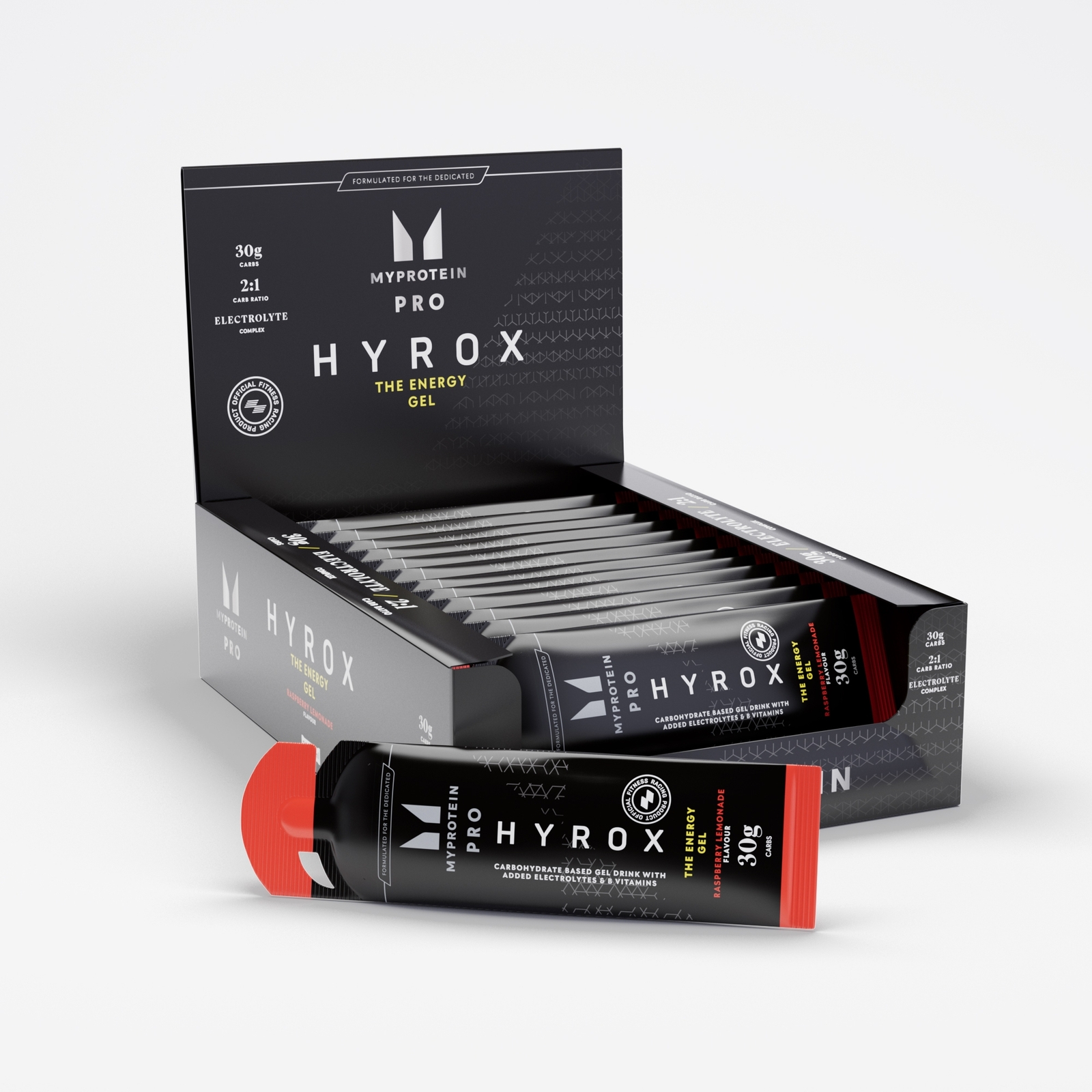 foto del prodotto the energy gel 20 x 70g limonata al lampone