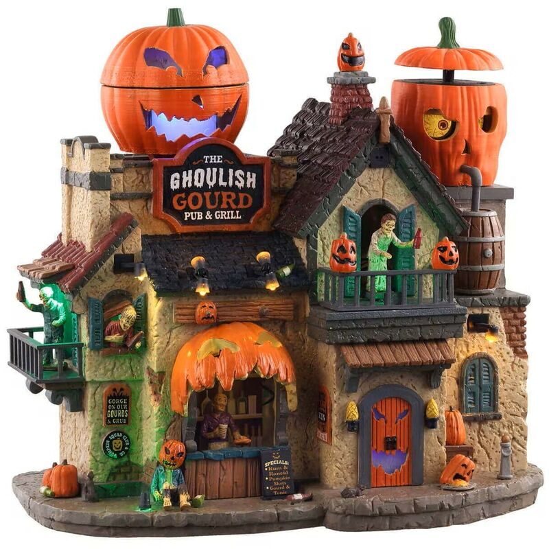 foto del prodotto the ghoulish gourd pub grill con alimentatore 4.5v cod. 05602