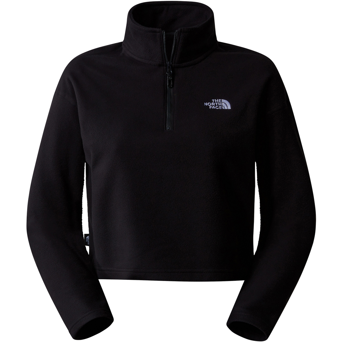 foto del prodotto the north face donna pullover 100 glacier cropped 1 4 zip
