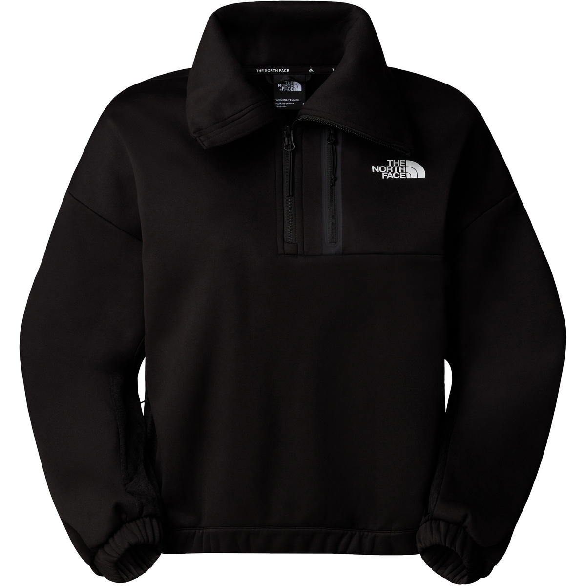 foto del prodotto the north face donna pullover ma fleece interest 1 4 zip