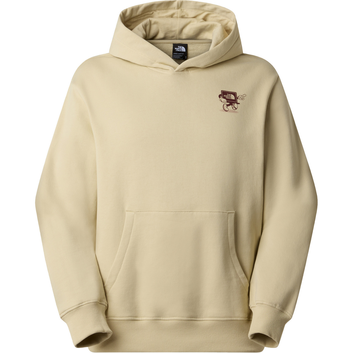 foto del prodotto the north face uomo felpa con cappuccio cartoon logo