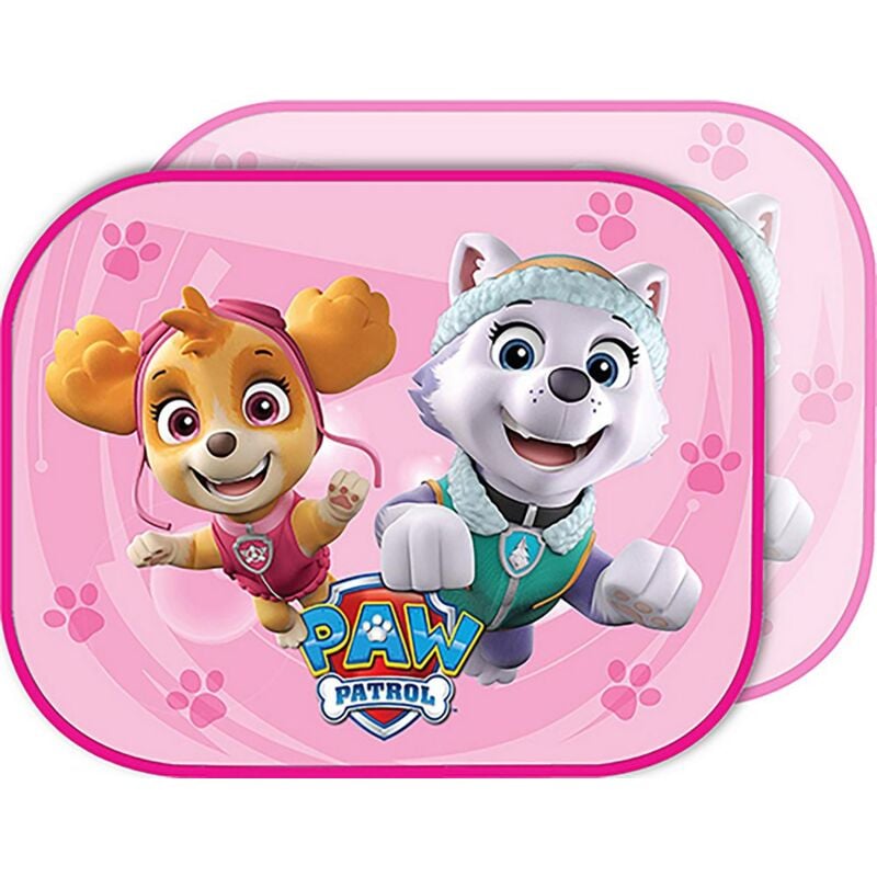 foto del prodotto the paw patrol paw patrol coppia tendine parasole laterali auto rosa bambina
