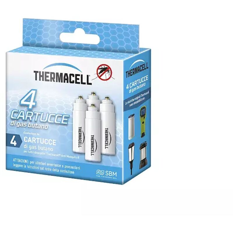 foto del prodotto thermacell cartuccia butano ricarica gas per dispositivi antizanzare 4 ricariche