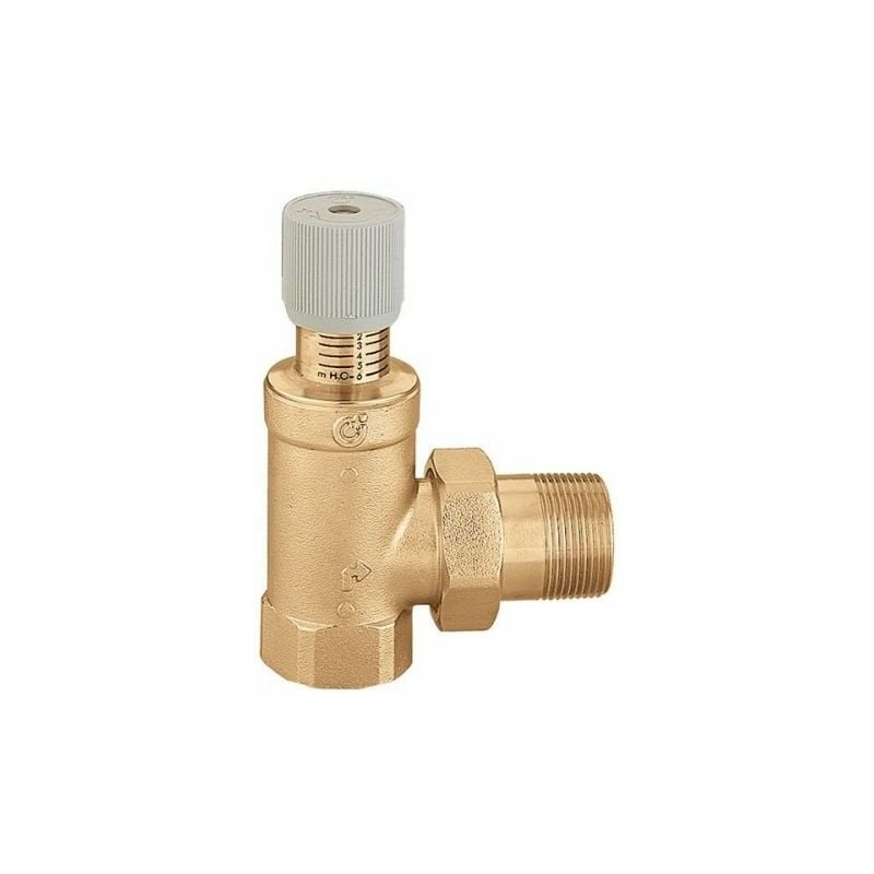 foto del prodotto thermador caleffi valvola by pass differenziale regolabile con scala graduata 3 4 1 6 519500