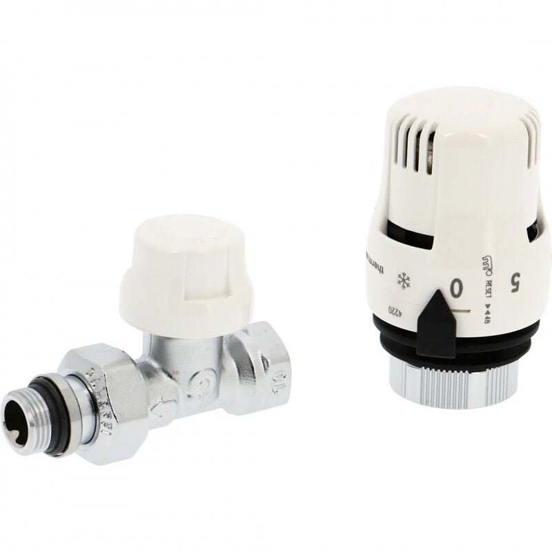 foto del prodotto thermador - kit radiatore, rubinetto diritto 15x21 1 2' con testa termostatica iva inclusa
