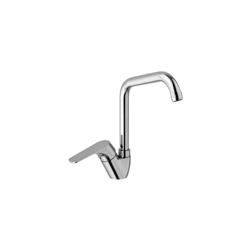 foto del prodotto thermador miscelatore monocomando per lavello in ottone cromato alpi sport plus