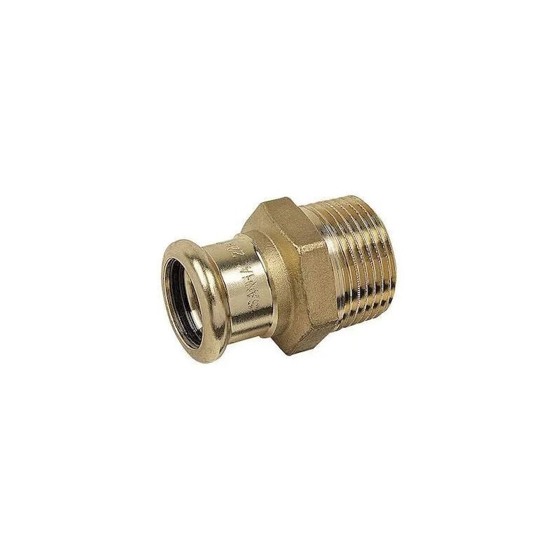foto del prodotto thermador nipplo a crimpare su rame da 16 mm di diametro, filetto maschio 20x27.