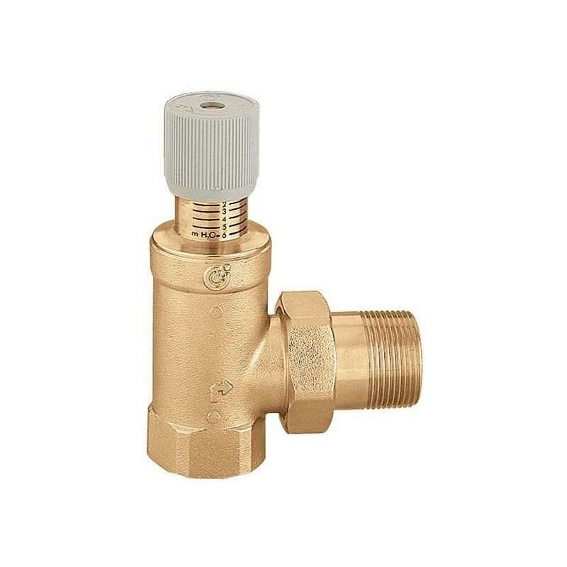 foto del prodotto thermador valvola by pass differenziale regolabile con scala graduata caleffi 519 3 4 10 40