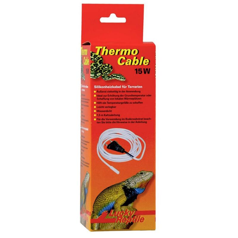 foto del prodotto thermo cable 15w 3,8m cavo riscaldante per substrati lucky reptile