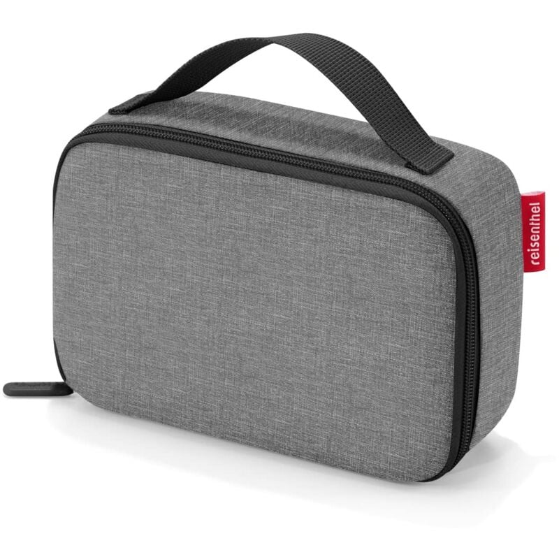 foto del prodotto thermocase twist silver piccola borsa termica per cosmetici, medicine, snack e molto altro. fatto di materiale idrorepellente, couleur twist