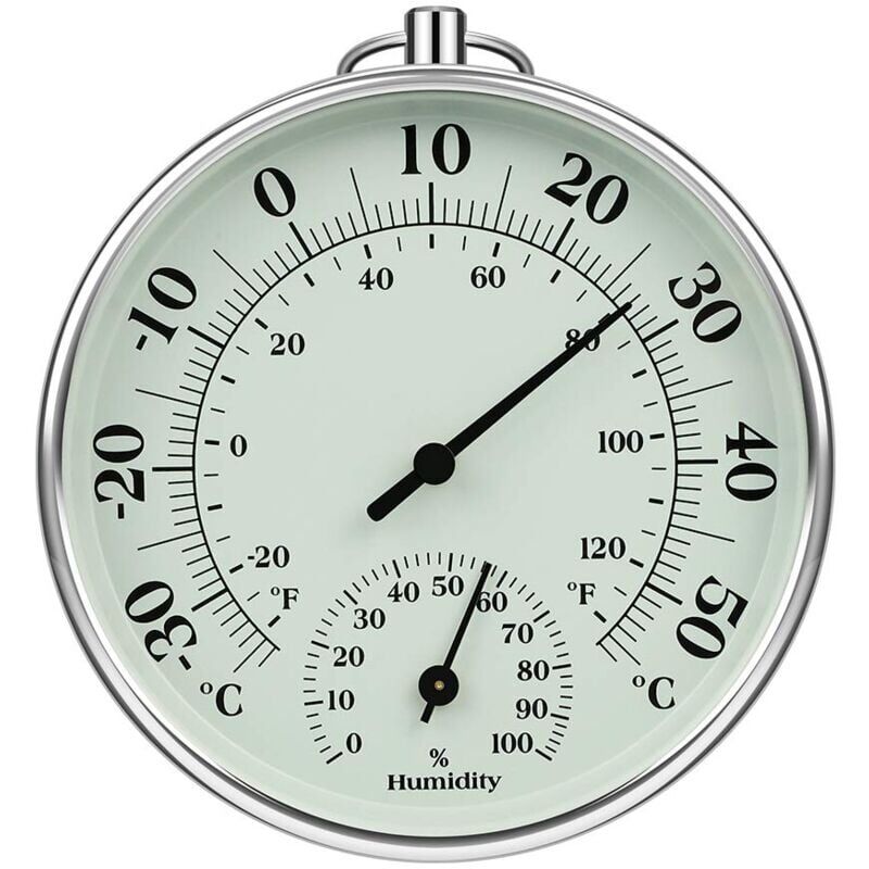 foto del prodotto thermom tre d int rieur et d ext rieur 10 cm avec thermom tre d humidit l int rieur et l ext rieur temp rature de l air pour moniteur