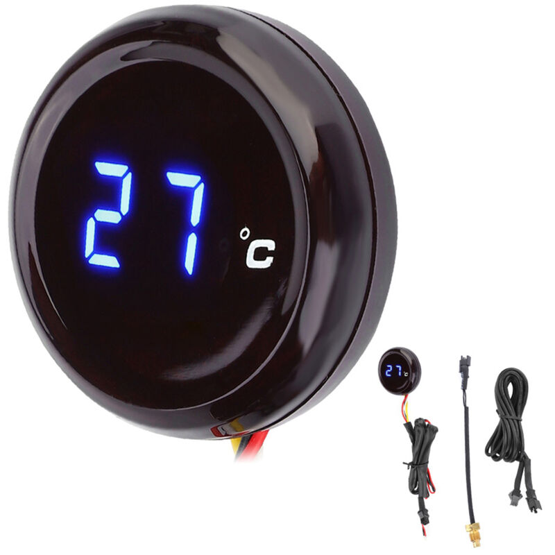 foto del prodotto thermomètre numérique pour honda / kawasaki / yamaha / suzuki (lumière bleue)