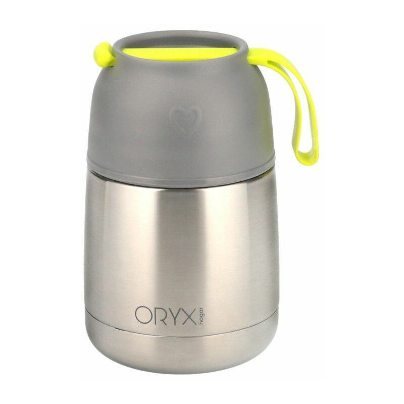 foto del prodotto thermos solidi e liquidi acciaio inox antigoccia 430 ml.