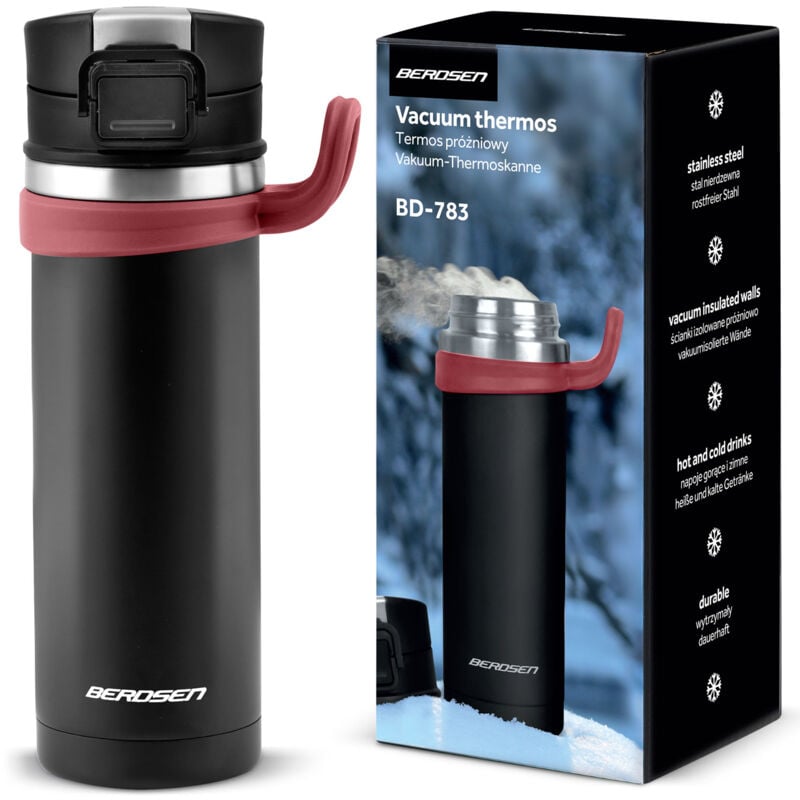 foto del prodotto thermos sottovuoto 450 ml bd 783 nero
