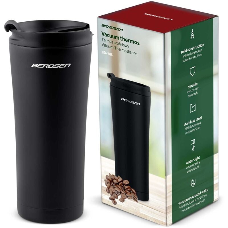 foto del prodotto thermos sottovuoto 470 ml bd 785 nero